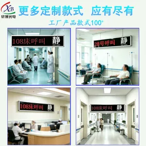 Dual-sided LED Displays for Hospital Corridors With Voice Broadcast Function, Medical Queue Calling Screens for Nursing Homes & Senior Apartments thumbnail-4