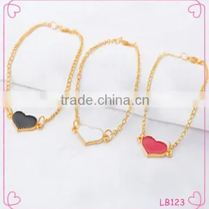 Hot Sales Products Heart Shaped Pendant Bracelet for Women Fashion Multicolor Bracelet thumbnail-1
