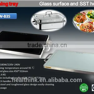 Portable Glass Food Warming Tary CHW-B3S thumbnail-1