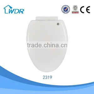White Adult Chaozhou Oval Soft Close Bathroom Hinge for wc Seat thumbnail-1