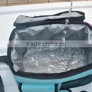 Factory Wholesale OEM Polyester Lunch Bag With Inner Tinfoil Layer Insulated thumbnail-5