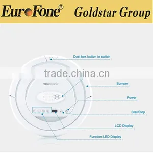 Cheap Bagless Robot Vacuum Cleaner,Mini Portable Bagless Intelligent Vacuum Cleaner Robots 2016 thumbnail-4