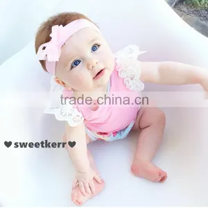 INS Fashion Children Summer Clothing Girl Lace Pure Cotton T-shirt Infant Baby Toddlers Tops thumbnail-1