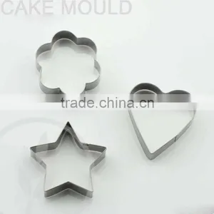 YangJiang Factory Manufature Food Grade Stainless Steel Different Shape Cake Cutter Mold thumbnail-4