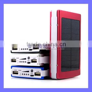 30000mAh Solar Mobile Battery Charger Dual USB thumbnail-1