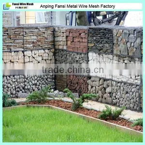 Galvanized/plastic Cost of Gabion Baskets( Factory) Anping, Hengshui China Manufacture thumbnail-1