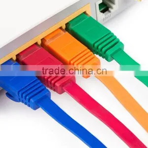 Flat Ultra Flexiable UTP Cable Cat6a With Good Price thumbnail-3