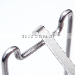 2016 New Fashion Stainless Steel Animal-shaped Cup Holder With White Ceramic Coaster thumbnail-3