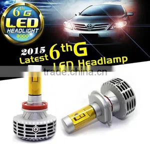 2015 Brightest Led Car Light h7 Excellent Heat Dissipation Ip65 Car Led Bulb thumbnail-6