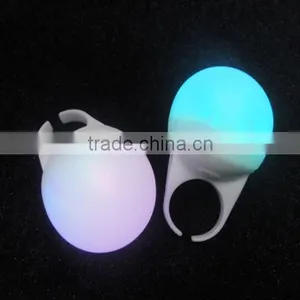Round Electronic Luminous Ring, Led Lighting Finger Ring Can Printing Logo thumbnail-3