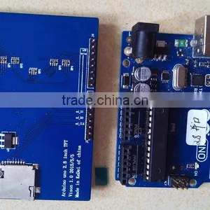 Arduino LCD 2.8 Inch TFT With Touch With SD UNO Card R3 thumbnail-4