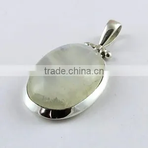 Delicate Rainbow Moon Stone Pendant, Wholesale Silver Jewelry, Handmade Silver Jewelry thumbnail-3