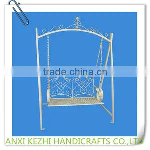 KZ150034 Metal Frame Hanging Double Chair Swing thumbnail-1
