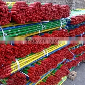 China Wholesale Eucalyptus Round Pvc Coated Wooden Mop Stick thumbnail-5