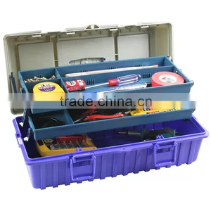 Multifunction 3 Layerlarge Hardware Plastic Rolling Storage Tool Box thumbnail-3