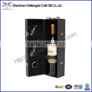 Top Grade Unique Design Wine Bottle Holder Leather thumbnail-1