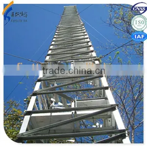 Tower Company Four Legged Guyed Wire Communication Tower thumbnail-3