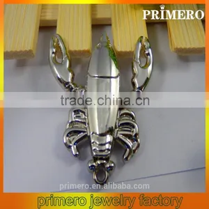 PRIMERO Metal Lobster Keychain Cheap Stainless Steel Key Chain Movable Hands and Foot Alloy Keychain With Lobster Claw Clasp thumbnail-1