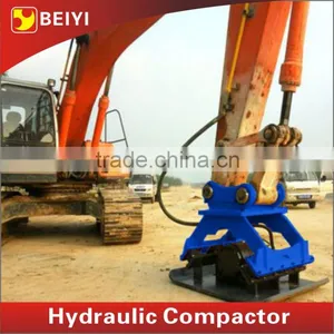 BEIYI Plate Compactor Prices Hydraulic Vibro Compactor BYKC03/06/08/10 Plate Compactor thumbnail-3