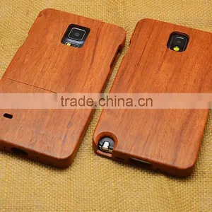 Handmade Natural Genuine Bamboo Wooden Cover for Samsung Note4 S5 S6 S6edge thumbnail-2