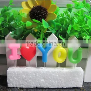 I Love You Wedding Candles thumbnail-3