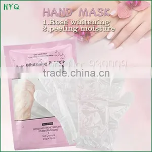 Soft Repair Desalt Splash Whitening Soothe Cracks Hand Peeling Mask Rose Whitening Peeling Moisture Hand Mask thumbnail-1