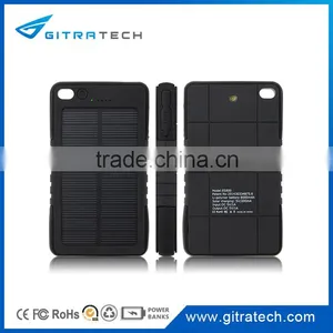 Waterproof Solar Power Bank Solar Portable Charger 5000mAh 8000mAh Cellphone Solar Chagers thumbnail-1