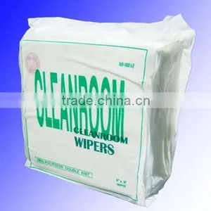 Good Absorbent 100% Cleanroom Polyester Wiper (in Stock) thumbnail-1
