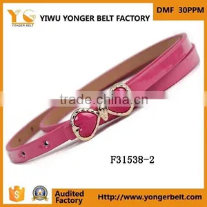 Hot Summer Style Newest Factory Wholesale Colorful Lady Jeans Pant Belt thumbnail-1