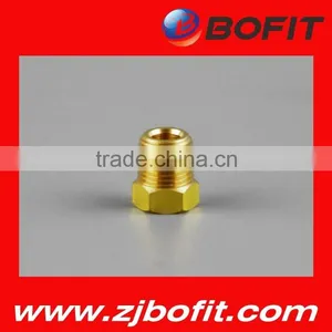 Hot Selling Flare Tube Fittingpressure Gauge Syphon Solid Brass thumbnail-3
