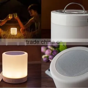 2016 Led Touch Sensor Wireless Portable Bluetooth Smart LED Music Lamp Quality Choice thumbnail-2