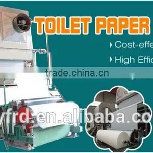 1092mm Small Toilet Tissue Paper Making Machine for Sale From Friends thumbnail-1