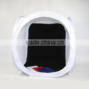 Flexible 80*80CM Photo Studio Shooting Tent Light Softbox Cube Box Kit + 4 Backdrops Quality Choice thumbnail-4