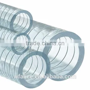 Food Grade PVC Steel Wire Reinforced Hose thumbnail-1