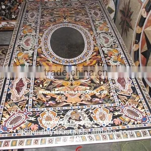 Marble Table Inlay Top, Decorative Marble Tables thumbnail-1