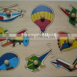 Hot Sale Educational Wooden Toys Fly Tool Puzzle thumbnail-1