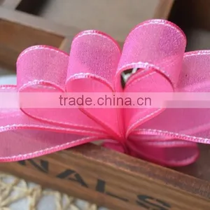 Eco Friendly China Fashion Colorful Organza Ribbon Wholesales Quality Choice thumbnail-1