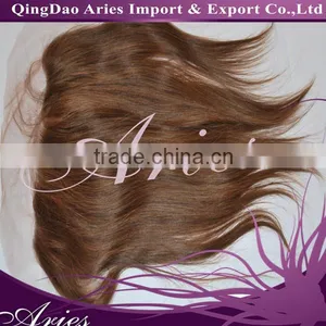100% Indian Remi Lace Frontal,14'',Color #4,Yaki,Free Style,Free Shipping thumbnail-1