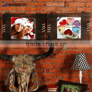 Sunmeta Sublimation Wooden Rock Photo Frame Wall Hanging SH40 thumbnail-1