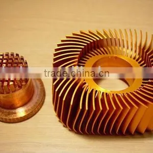 Aluminum OEM LED Extruded Copper Heatsink thumbnail-1