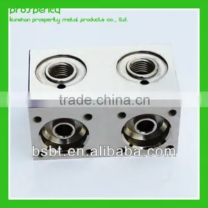 Chinese Brass Valve Block Plated Nickel Chrome Coating thumbnail-1