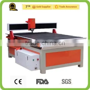 Jinan High Quality 1.5kw Water Cooling Spindle Ball Screw Cnc Wood Cutting Mdf Cutting Machine Price thumbnail-1