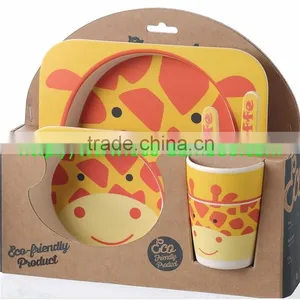 2016 Kids Eco-friendly Dinner Sets Cartoon Shape thumbnail-2