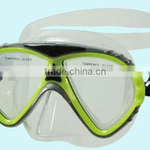 Full Face China Tempered Glass Diving Goggles Mask thumbnail-4