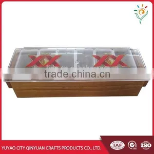 Wooden Condiment Caddy Best Quality Wooden Condiment Caddy thumbnail-3