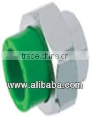 Female Thread Union - PPR Pipes and Fittings-Green thumbnail-1