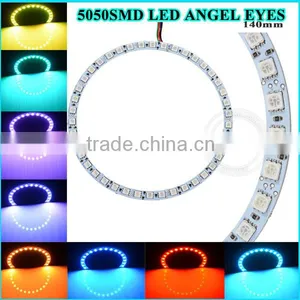 Adjustable Size Led 5050 SMD Halo Rings High Bright Angel Eyes Lamp 160mm thumbnail-6