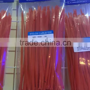 Hot Sale Nylon Zip Ties/cable Strips/twist Ties 5*100 With UL SGS thumbnail-2