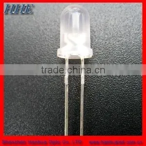 5mm Round Perfect Mixed Color Effect White Diffused With Flange or Side Led Components thumbnail-1