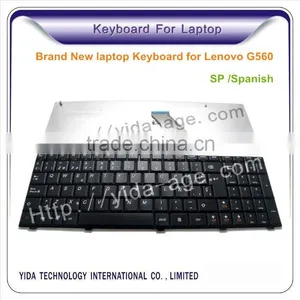 Brand New SP/ Spanish Layout Notebook Keyboard for Lenovo G560 Black thumbnail-1